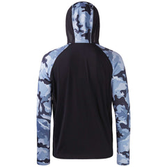 Men’s UPF 50+ Long Sleeve Fishing Hoodie FS17M - Bassdash