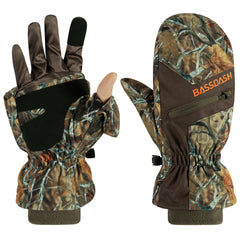 Men’s Insulated Mittens Winter Hunting Gloves HG04M - Bassdash