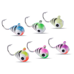 Tungsten Ice Fishing Lure Kit 6-Pack BI10 - Bassdash