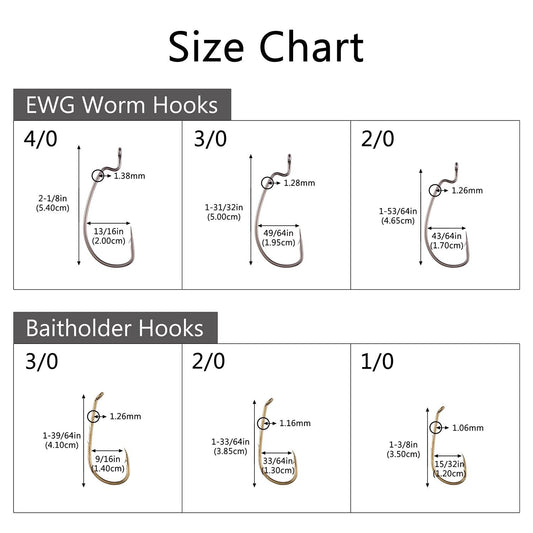 Baitholder Hooks 30 Pack - Bassdash