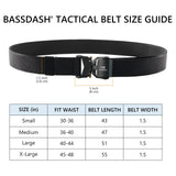 Beltroad Tactical Work Belts for Men Black Nylon Belt Military Quick Release  Buckle Hiking Rigger Belt, Black, Small- 28 to 34 : : Sports &  Outdoors