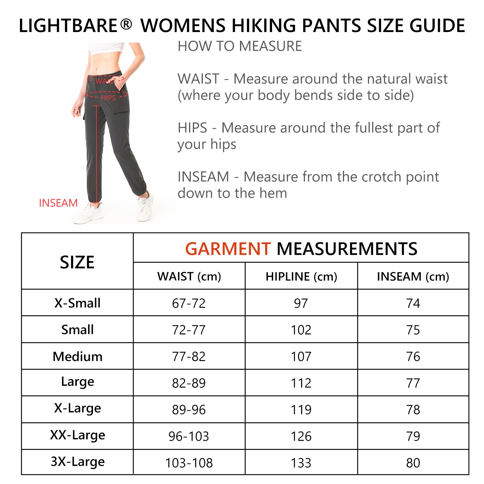  Womens Hiking Pants Quick Dry Water Resistant Lightweight  Joggers Pant For All Seasons Elastic Waist Steel Gray Small