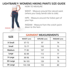 Women's Lightweight Cargo Hiking Pants LB11W - Bassdash