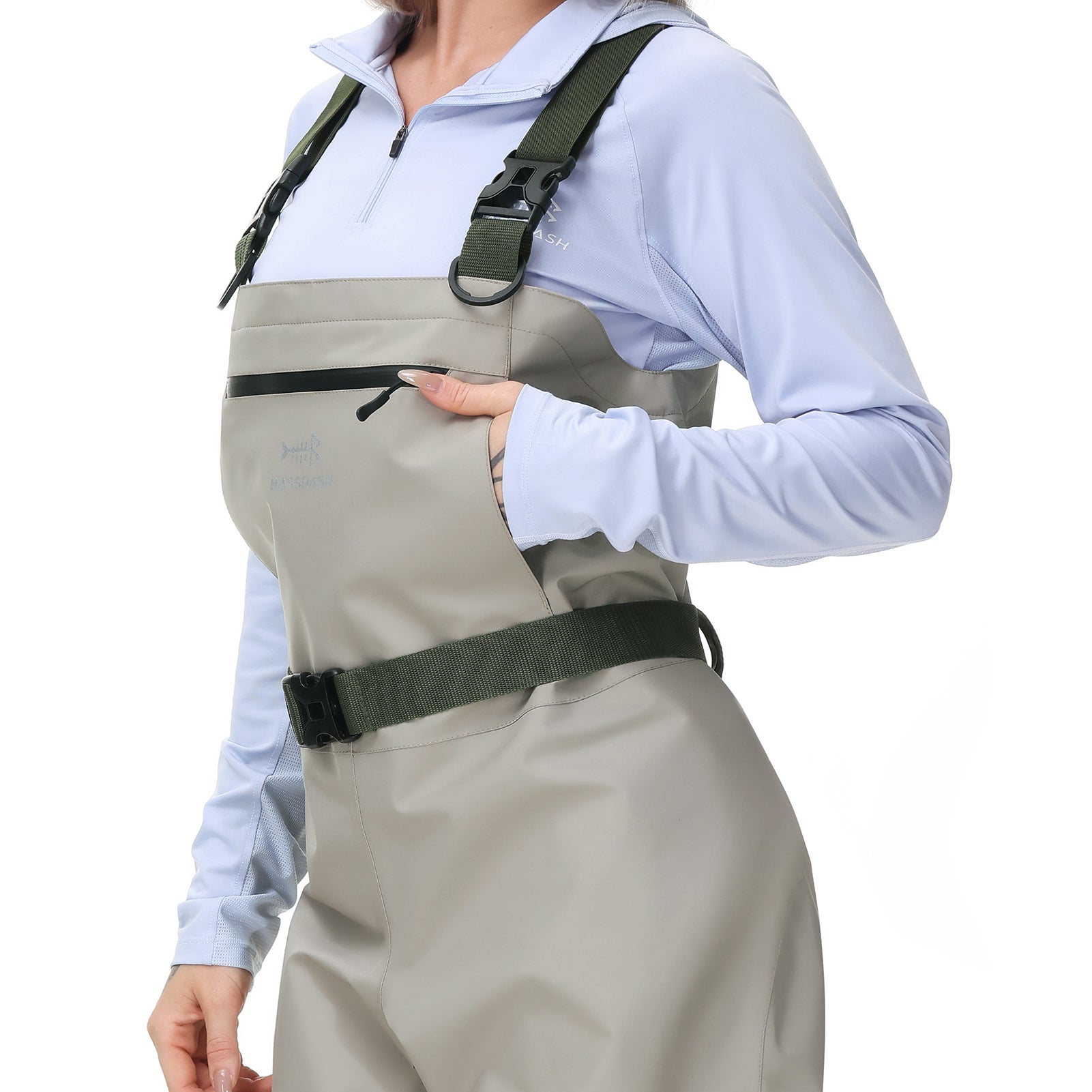 Bulk Buy China Wholesale Women Plus Size Chest Waders Stocking Foot Fishing  Waders $7 from Ningbo Clover Textile Co. Ltd