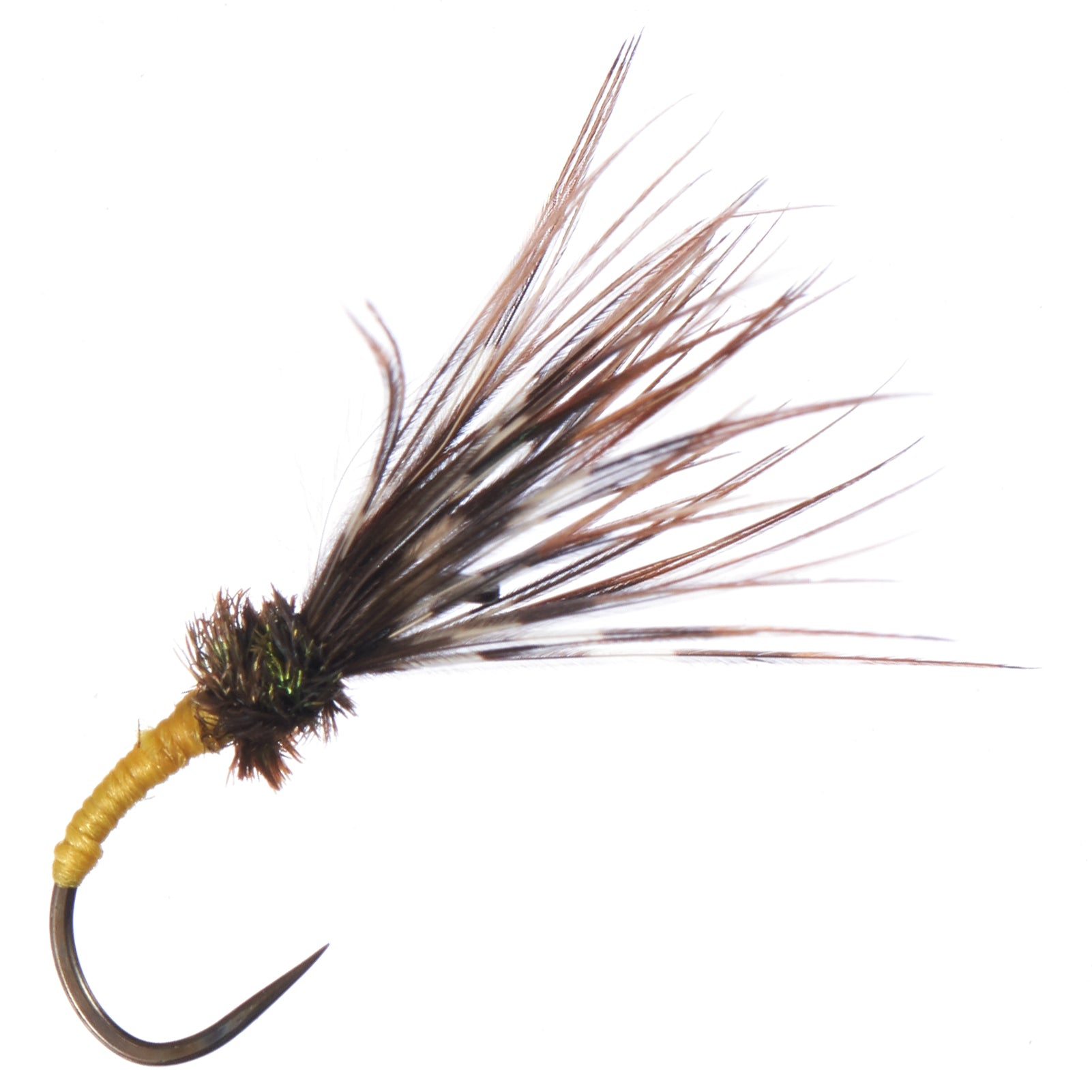 Trout Fly Fishing with 12pcs Barbless Tenkara Flies