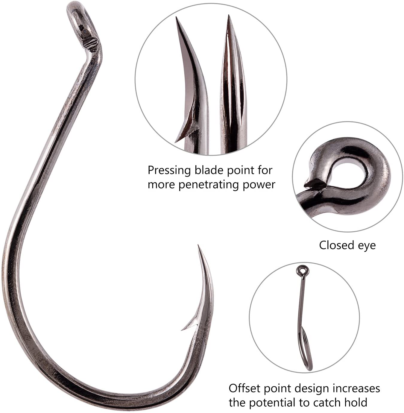 Different Types of Fishing Hooks 