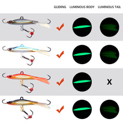 Ice Fishing Lures for Bass Perch Walleye Pike - Bassdash