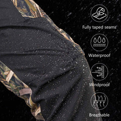 Men’s Splice Waterproof Breathable Pants - Bassdash