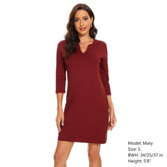 Lightbare Women's UPF50+ 3/4 Sleeve Dress LB04W - Bassdash