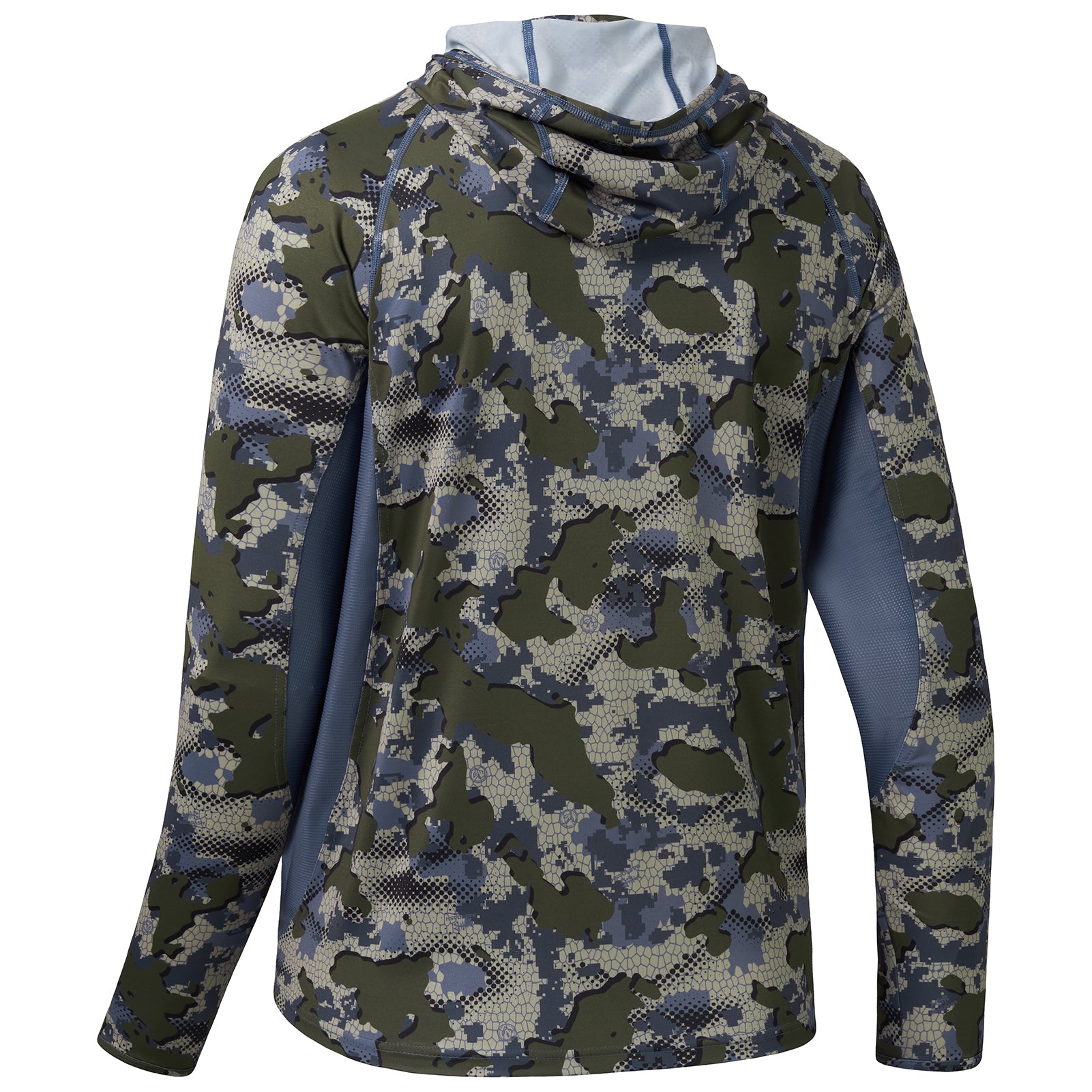 FISHEAL Men's Fishing Hoodie Shirt with 3 Pockets - Mesh Side UPF 50+ UV  Sun Protection Long Sleeve Shirts with Face Mask, Navy Camo, XX-Large :  : Clothing, Shoes & Accessories