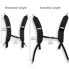 Backpack Straps Replacement Adjustable Padded Shoulder Straps for Backpack - Bassdash