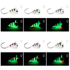 Tungsten Ice Fishing Lure Kit 6-Pack BI10 - Bassdash