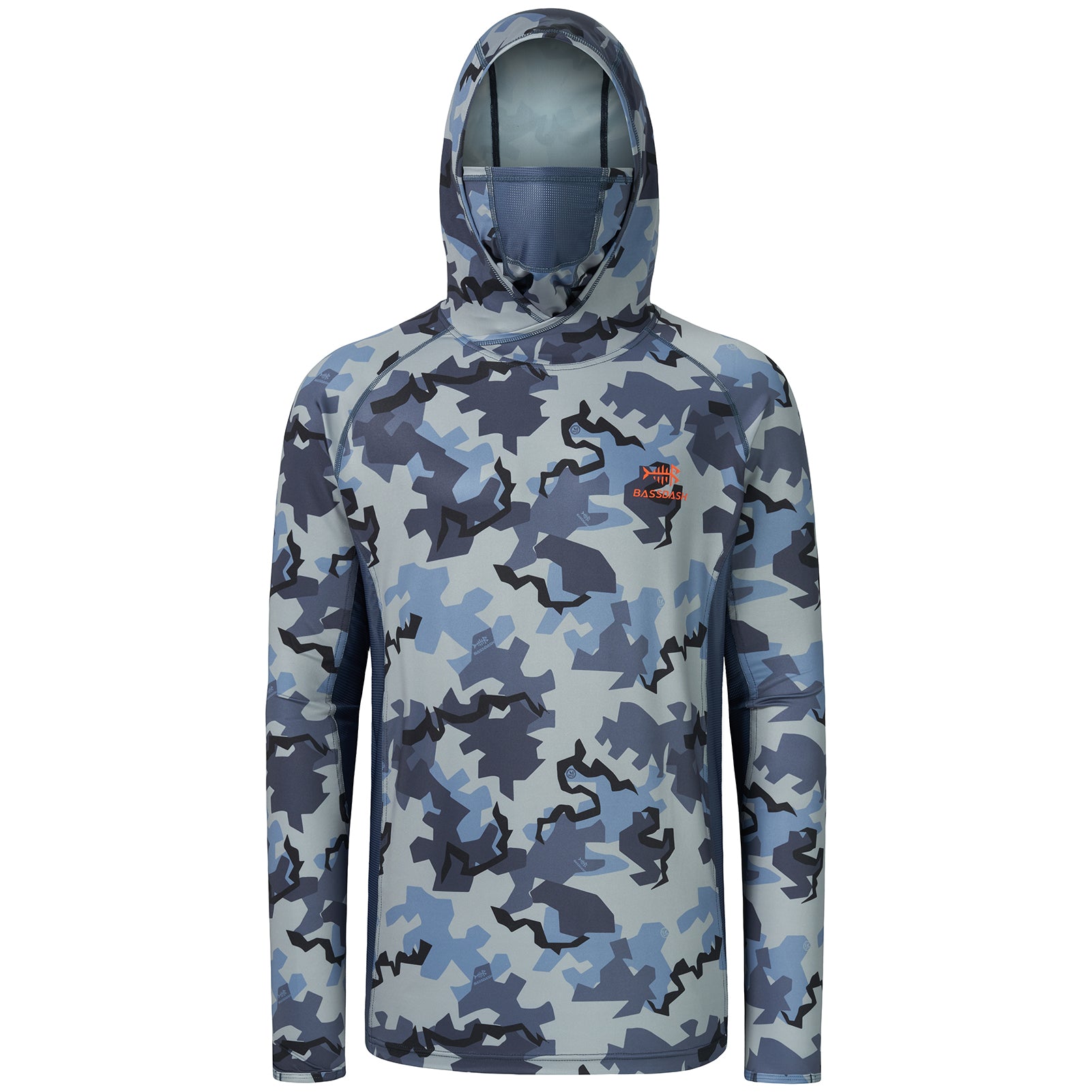 Men's Hunting Hoodies UPF 50 Long Sleeve with Mask | Bassdash Hunting Open Terrain / Small