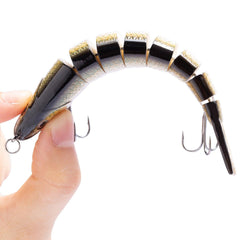 Bassdash Swimbaits Segmented Minnow Herring Bait 5in/0.8oz Hard Lure - Bassdash