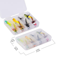 Popper Flies for Fly Fishing Bass Topwater Fishing Lures - Bassdash