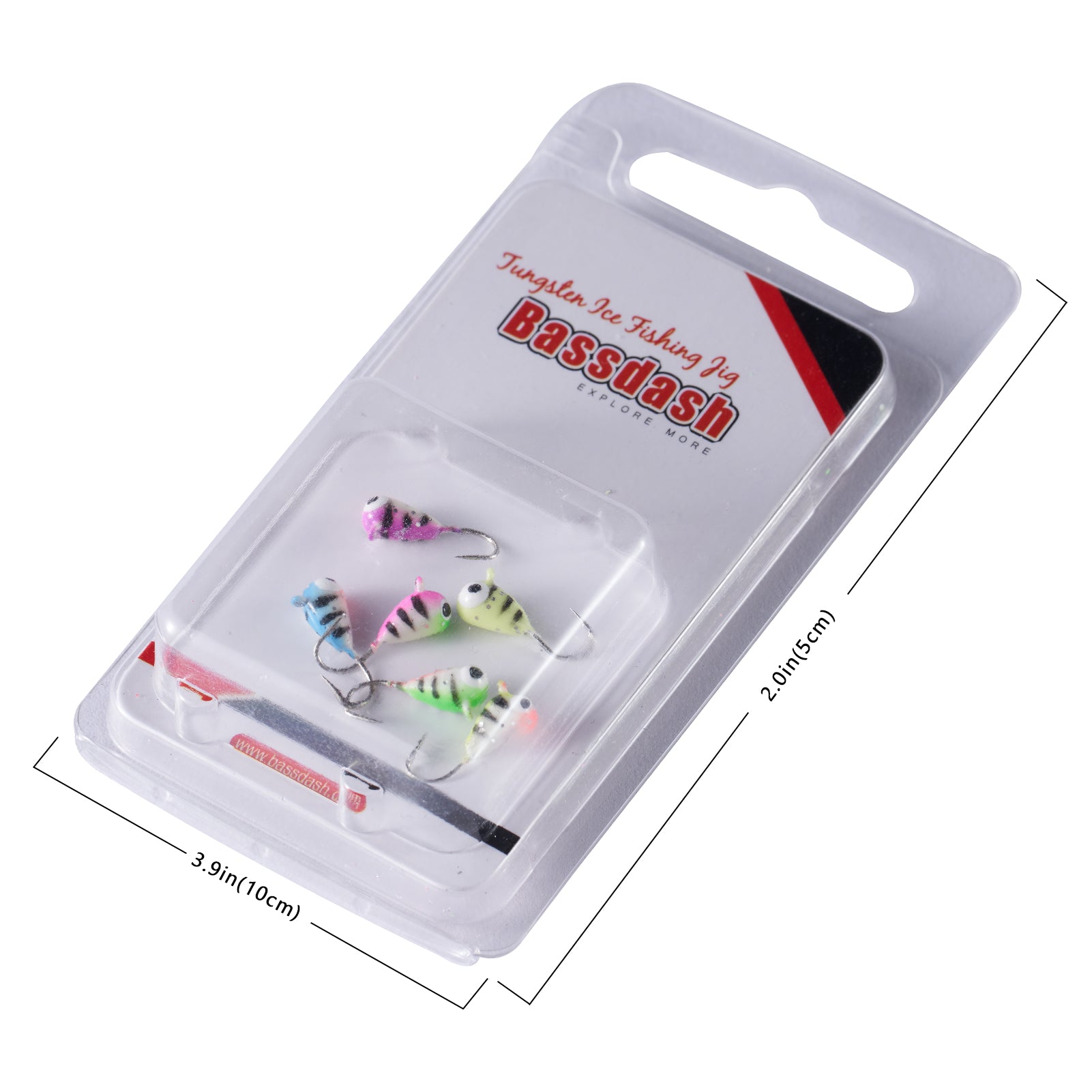 Tungsten Ice Fishing Lure Kit 6-Pack BI10