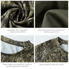 Men's UPF 50+ Camo Long Sleeve Hunting Shirt FS13M - Bassdash