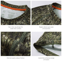 Men's UPF 50+ Hunting Fishing Shirt FS22M - Bassdash