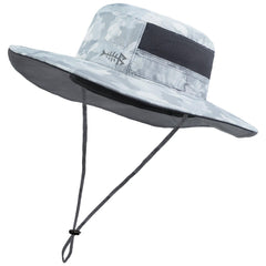 Unisex UPF 50+ Wide Brim Bucket Hat with Detachable Neck Flap FH02 - Bassdash