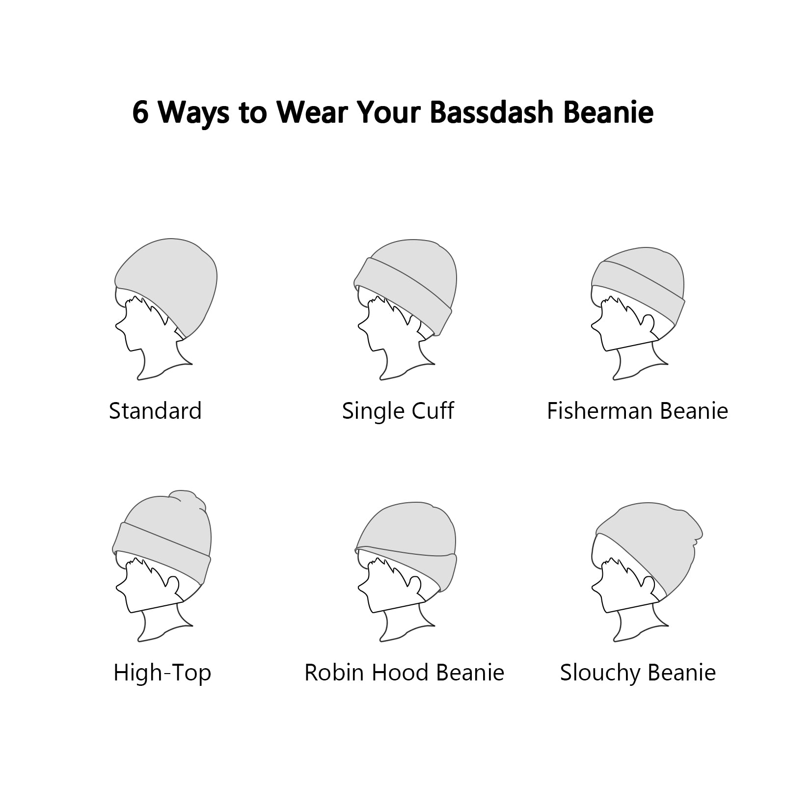 6 Different Ways to Wear a Beanie