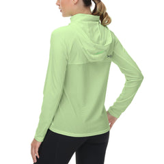 Women’s UPF 50+ Long Sleeve Hoodie Half Zip Shirt - Bassdash