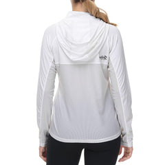 Women’s UPF 50+ Long Sleeve Hoodie Half Zip Shirt - Bassdash