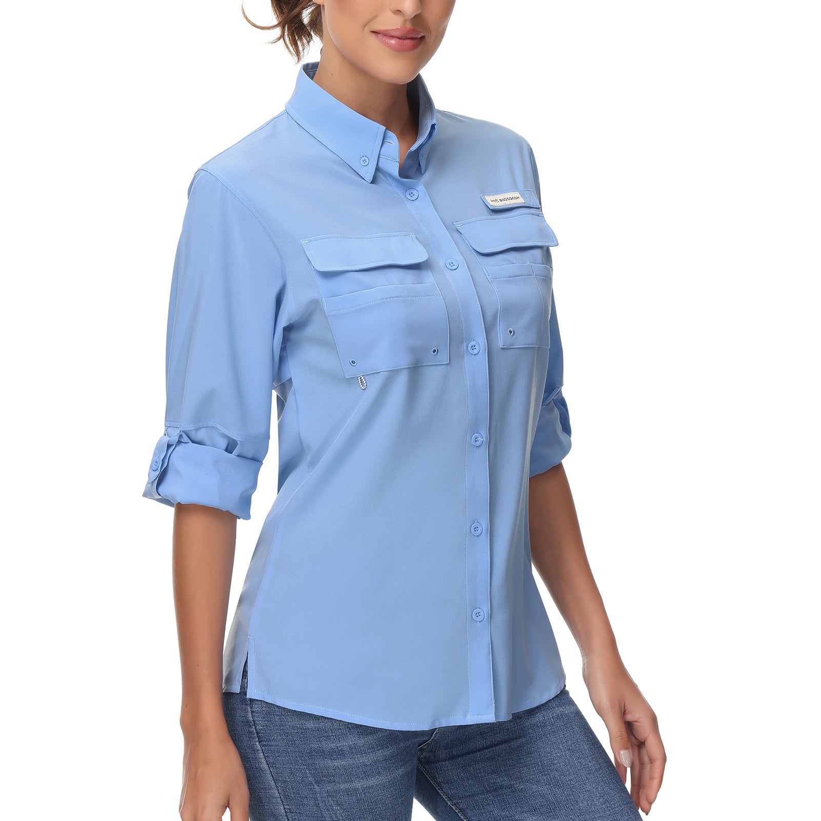 Fishing Button-Front Shirts for Women for sale