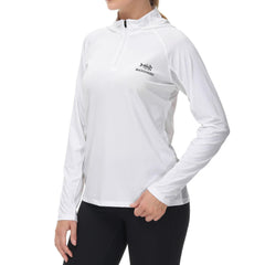 Women’s UPF 50+ Long Sleeve Hoodie Half Zip Shirt - Bassdash