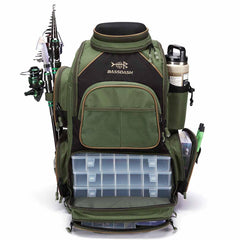 Water Resistant Fishing Tackle Backpack [3670] Tactical Bag - Bassdash