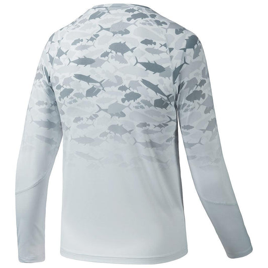 Youth UPF50+ Camo Long Sleeve Fishing Shirt FS14Y - Bassdash