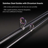 6-Section Telescopic Fishing Rod Inserted Automatic Rod Stainless Stee –  Bargain Bait Box