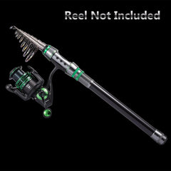 Alien Telescopic Travel Spinning Fishing Rod - Bassdash