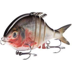 SwimPomfret Hard Swimbait with Built-in Steel Balls 3.9in/1.3oz - Bassdash