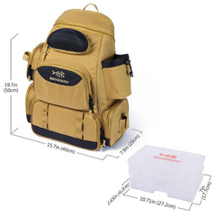 Water Resistant Tackle Backpack [3600] Tactical Bag - Bassdash