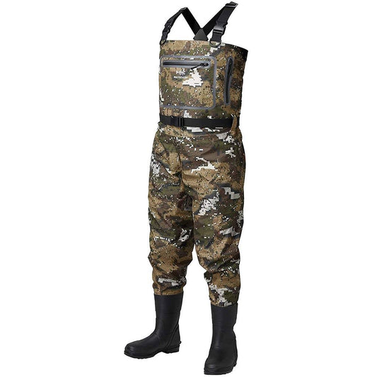 Men's Veil Camo Breathable Wader - Boot Foot - Bassdash