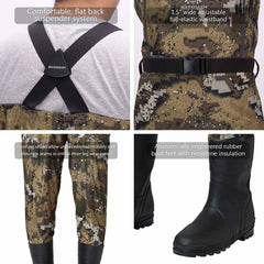 Men's Veil Camo Breathable Wader - Boot Foot - Bassdash