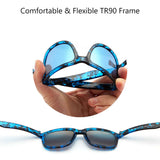 Frame – US Flag/Lens – Blue Mirror