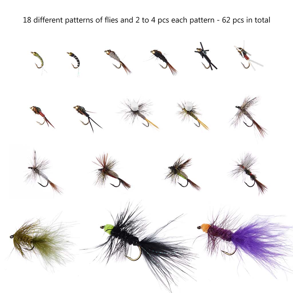 2 Flies, Size 12, Hard Red Egg Fly Fishing Flies