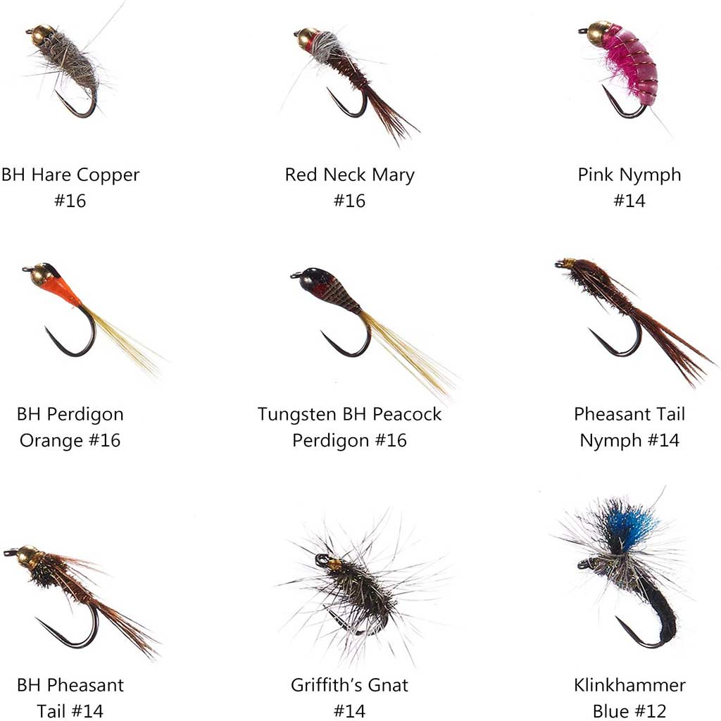  The Fly Fishing Place Bead Head Soft Hackle Pheasant Tail  Nymph Fly Fishing Flies - Trout and Bass Wet Fly Pattern - 6 Flies Hook  Size 12 : Sports & Outdoors