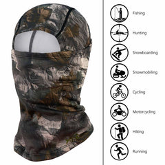 Winter Balaclava Fleece Ninja Hood Neck Warmer - Bassdash