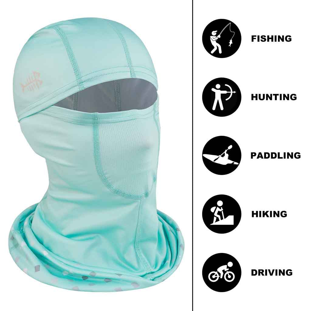 Bassdash UPF 50+ UV Sun Protection Neck Gaiter Fishing Mask Hunting  Kayaking Hiking Cycling Sports 