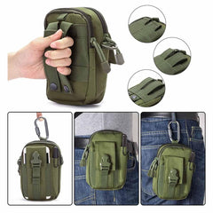 Multipurpose EDC Waist Bag Tactical Molle Belt Pouch - Bassdash