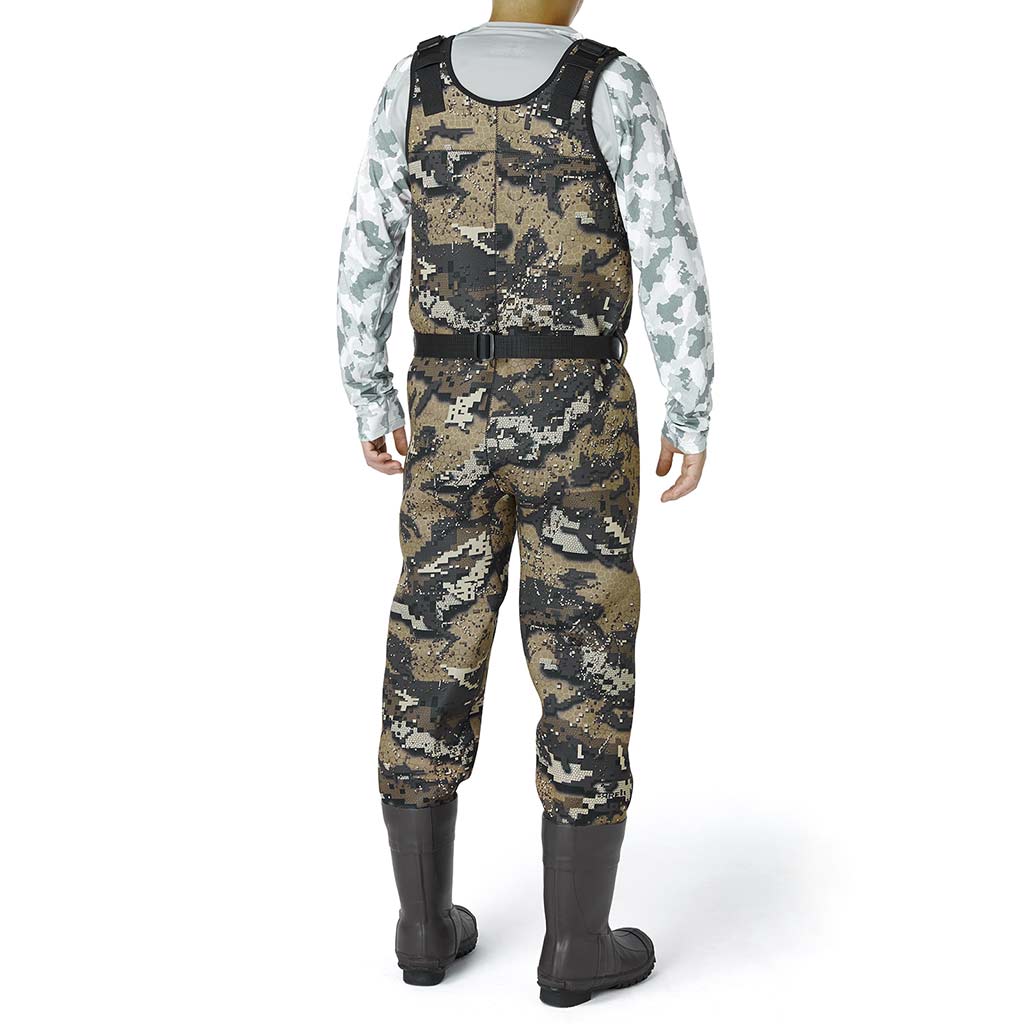 STONE CREEK A-C001 CHEST WADERS Boot Foot Insulated Rubber Moss Green Size  10