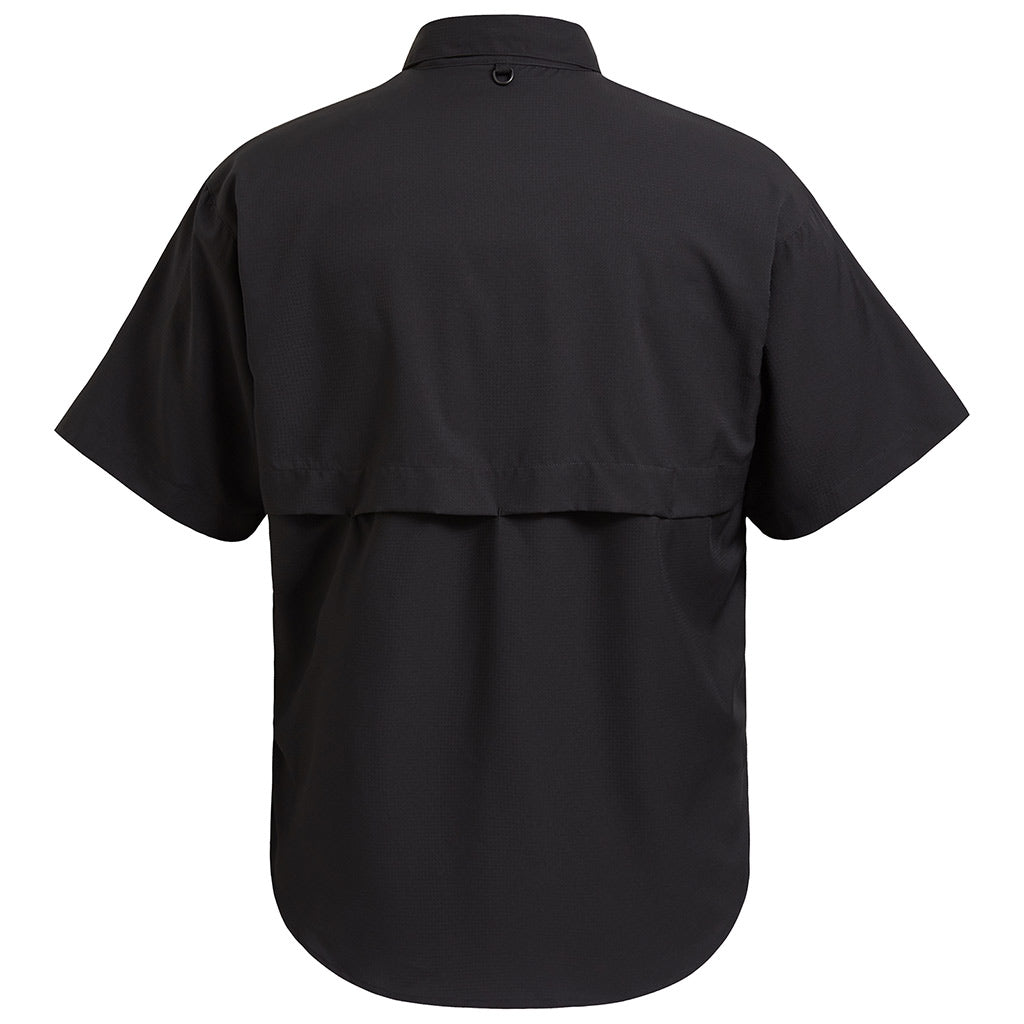 Men's UPF 50+ Short Sleeve Button Down - Bassdash