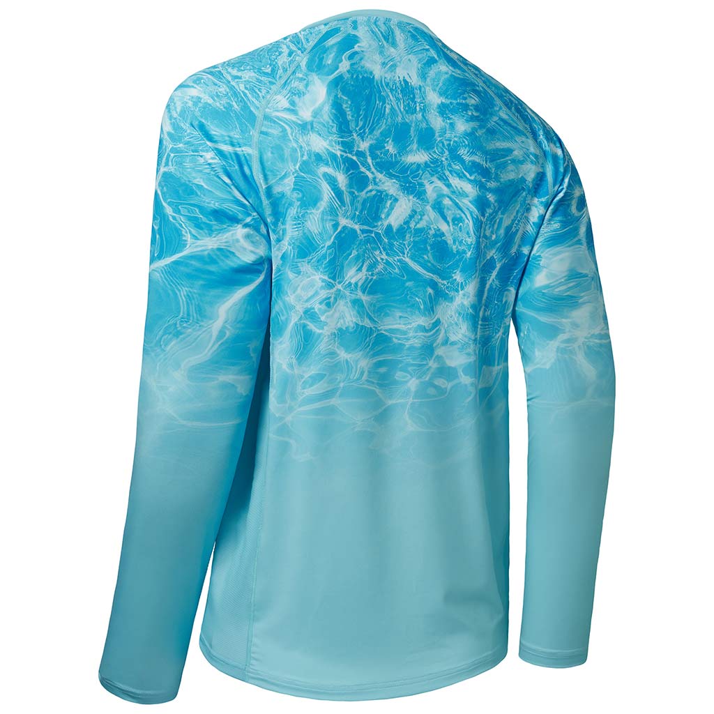 Bassdash Long Sleeve Camo Fishing Shirt | Pescador Fishing Supply White Grey Camo / M