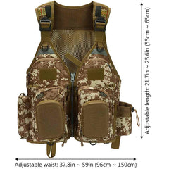 FV05 Fishing Vest for Men Women - Bassdash