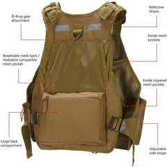 FV05 Fishing Vest for Men Women - Bassdash