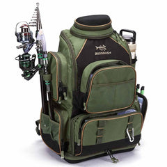 Water Resistant Fishing Tackle Backpack [3670] Tactical Bag - Bassdash