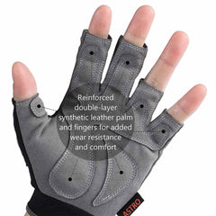 Men's Astro Fingerless Fishing Gloves - Bassdash