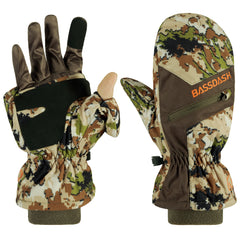 Men’s Insulated Mittens Winter Hunting Gloves HG04M - Bassdash